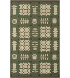 Morrisstudio Ryg Rug by Layered Bardsey Green Morrisstudio Ryg Rug by Layered Bardsey Green