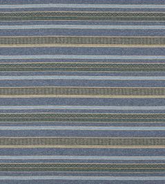 Morro Stripe Fabric by Jane Churchill Blue Morro Stripe Fabric by Jane Churchill Blue