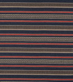 Morro Stripe Fabric by Jane Churchill Navy Morro Stripe Fabric by Jane Churchill Navy