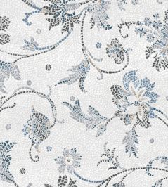 Mosaicum Wallpaper by Coordonne Aqua Mosaicum Wallpaper by Coordonne Aqua