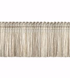 Moss Fringe 50mm Trimming by Houles Blanc Hermine Moss Fringe 50mm Trimming by Houles Blanc Hermine