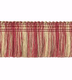 Moss Fringe 50mm Trimming by Houles Rouge Cardinalis Moss Fringe 50mm Trimming by Houles Rouge Cardinalis