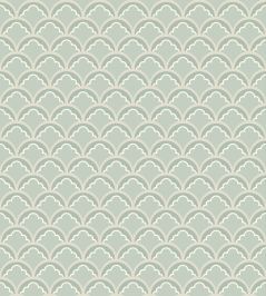 Mount Temple Small Wallpaper by GP & J Baker Aqua Mount Temple Small Wallpaper by GP & J Baker Aqua