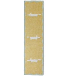 Mr Fox Runner Rug by Scion Yellow/White Mr Fox Runner Rug by Scion Yellow/White