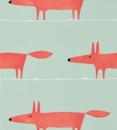Mr Fox Wallpaper by Scion Sage / Poppy Mr Fox Wallpaper by Scion Sage / Poppy