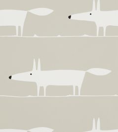 Mr Fox Wallpaper by Scion Snow Mr Fox Wallpaper by Scion Snow