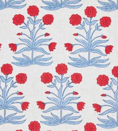 Mughal Fabric by Molly Mahon Crimson Sky Mughal Fabric by Molly Mahon Crimson Sky