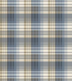 Mulberry Ancient Tartan Wallpaper by Mulberry Home Indigo Mulberry Ancient Tartan Wallpaper by Mulberry Home Indigo