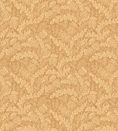 Mulberry Thistle Wallpaper by Mulberry Home Ochre Mulberry Thistle Wallpaper by Mulberry Home Ochre