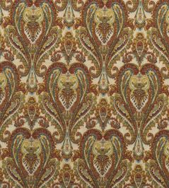 Bohemian Paisley Fabric by Mulberry Home Multi Bohemian Paisley Fabric by Mulberry Home Multi