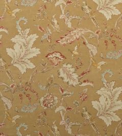 Early Birds Fabric by Mulberry Home Sand Early Birds Fabric by Mulberry Home Sand