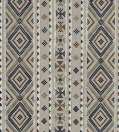 Shaftesbury Fabric by Mulberry Home Blue/Lovat Shaftesbury Fabric by Mulberry Home Blue/Lovat