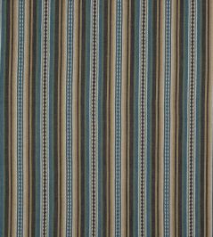 Dalton Stripe Fabric by Mulberry Home Indigo/Teal Dalton Stripe Fabric by Mulberry Home Indigo/Teal