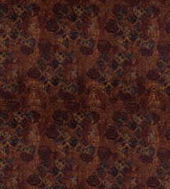 Bohemian Velvet Fabric by Mulberry Home Fig/Sienna Bohemian Velvet Fabric by Mulberry Home Fig/Sienna