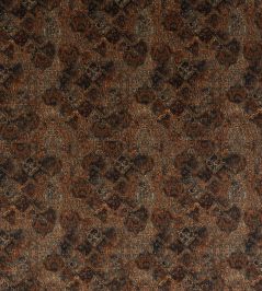 Bohemian Velvet Fabric by Mulberry Home Teal/Spice Bohemian Velvet Fabric by Mulberry Home Teal/Spice