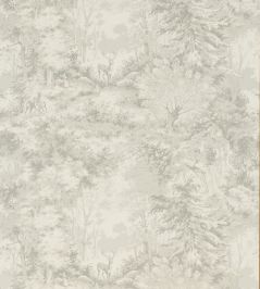 Torridon Wallpaper by Mulberry Home Silver/Grey Torridon Wallpaper by Mulberry Home Silver/Grey