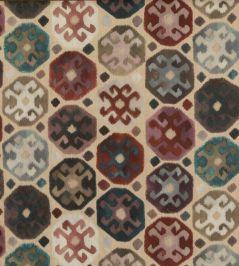 Curiosity Fabric by Mulberry Home Plum Curiosity Fabric by Mulberry Home Plum