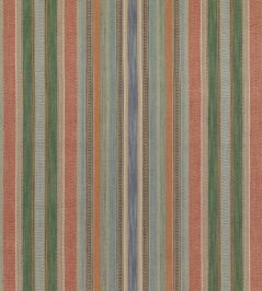 Rustic Stripe Fabric by Mulberry Home Spice Rustic Stripe Fabric by Mulberry Home Spice