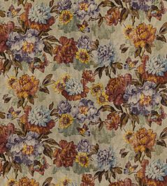 Botanica Fabric by Mulberry Home Red / Plum Botanica Fabric by Mulberry Home Red / Plum