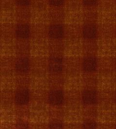 Highland Check Fabric by Mulberry Home Spice Highland Check Fabric by Mulberry Home Spice