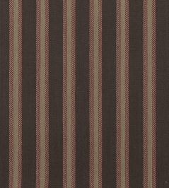 Chester Stripe Fabric by Mulberry Home Woodsmoke Russet Chester Stripe Fabric by Mulberry Home Woodsmoke Russet