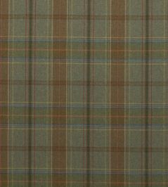 Shetland Plaid Fabric by Mulberry Home Lovat Shetland Plaid Fabric by Mulberry Home Lovat