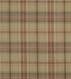 Shetland Plaid Fabric by Mulberry Home Quartz Shetland Plaid Fabric by Mulberry Home Quartz