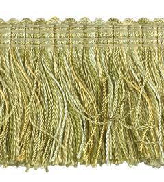 Multi-Colour Moss Fringe 50mm Trimming by Houles Green Multi-Colour Moss Fringe 50mm Trimming by Houles Green