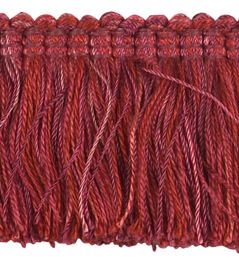 Multi-Colour Moss Fringe 50mm Trimming by Houles Ruby Multi-Colour Moss Fringe 50mm Trimming by Houles Ruby