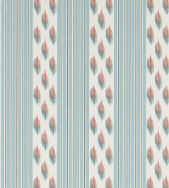 Musafir Wallpaper by Sanderson Mineral/Coral Musafir Wallpaper by Sanderson Mineral/Coral