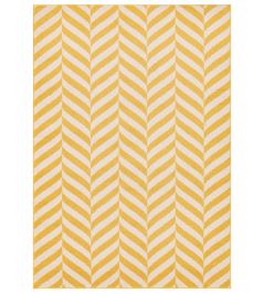 Muse Chevron Rug by Asiatic Yellow Muse Chevron Rug by Asiatic Yellow