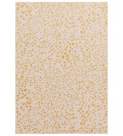 Muse Spotty Rug by Asiatic Yellow Muse Spotty Rug by Asiatic Yellow