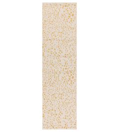 Muse Spotty Runner Rug by Asiatic Yellow Muse Spotty Runner Rug by Asiatic Yellow