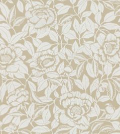 My Peony Garden Wallpaper by Langelid Von Bromssen Chalk White My Peony Garden Wallpaper by Langelid Von Bromssen Chalk White