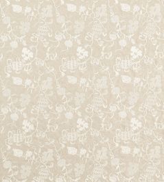 Mydsommer Pickings Fabric by Sanderson Linen/Chalk Mydsommer Pickings Fabric by Sanderson Linen/Chalk