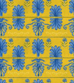 Mykonos Villa Wallpaper by MINDTHEGAP Lemon Mykonos Villa Wallpaper by MINDTHEGAP Lemon