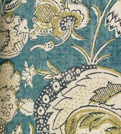 Naboyka Fabric by Ian Sanderson Sea Green Naboyka Fabric by Ian Sanderson Sea Green