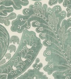Nantessa Fabric by Lewis & Wood Jade Nantessa Fabric by Lewis & Wood Jade
