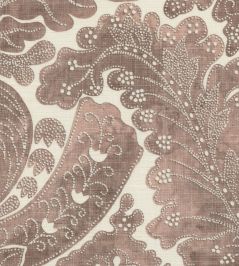Nantessa Fabric by Lewis & Wood Marron Nantessa Fabric by Lewis & Wood Marron