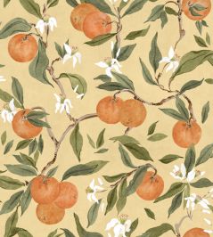 Naranjos Wallpaper by Coordonne Ocre Naranjos Wallpaper by Coordonne Ocre
