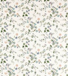 Nectar Fields Fabric by Sanderson Cornflower/Mallow Nectar Fields Fabric by Sanderson Cornflower/Mallow
