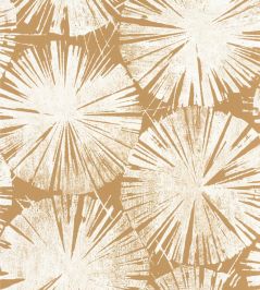 Nenuphar Wallpaper by Casadeco Jaune Mordore Nenuphar Wallpaper by Casadeco Jaune Mordore