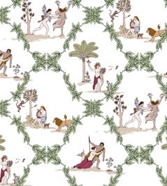 Neobucolic Wallpaper by Coordonne White Neobucolic Wallpaper by Coordonne White