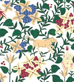 Neoflowery Wallpaper by Coordonne White Neoflowery Wallpaper by Coordonne White