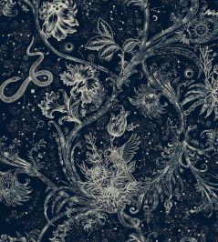 Neomithology Wallpaper by Coordonne Navy Neomithology Wallpaper by Coordonne Navy