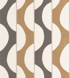 Neora Wallpaper by Casadeco Noir fusain Neora Wallpaper by Casadeco Noir fusain