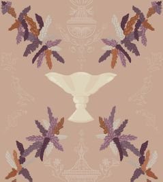 Neorococo Wallpaper by Coordonne Nude Neorococo Wallpaper by Coordonne Nude