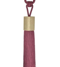Neox 1 Tassel Tieback Trimming by Houles Aubergine Neox 1 Tassel Tieback Trimming by Houles Aubergine