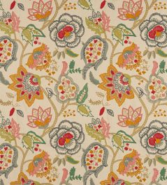 Nerello Fabric by Colefax and Fowler Pink/Gold Nerello Fabric by Colefax and Fowler Pink/Gold