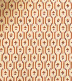 Nettie Fabric by Ian Sanderson Cayenne Nettie Fabric by Ian Sanderson Cayenne